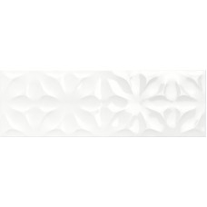 Плитка 25*76 Freestyle Glossy Struttura Fiore 3D R75H